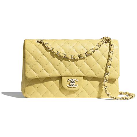 yellow chanel bags for women.